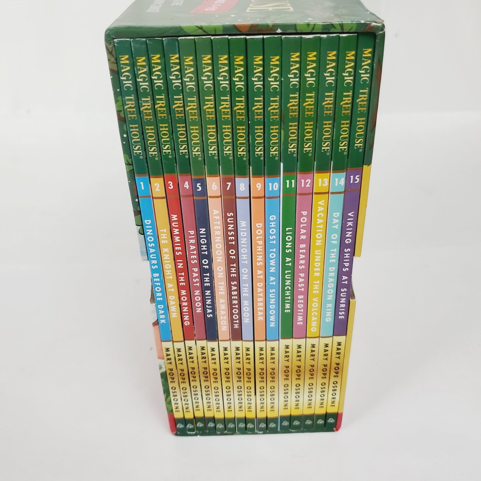 $90 Set – Magic Tree House Collection 1: 1-15 Book Box by Mary Pope Osborne