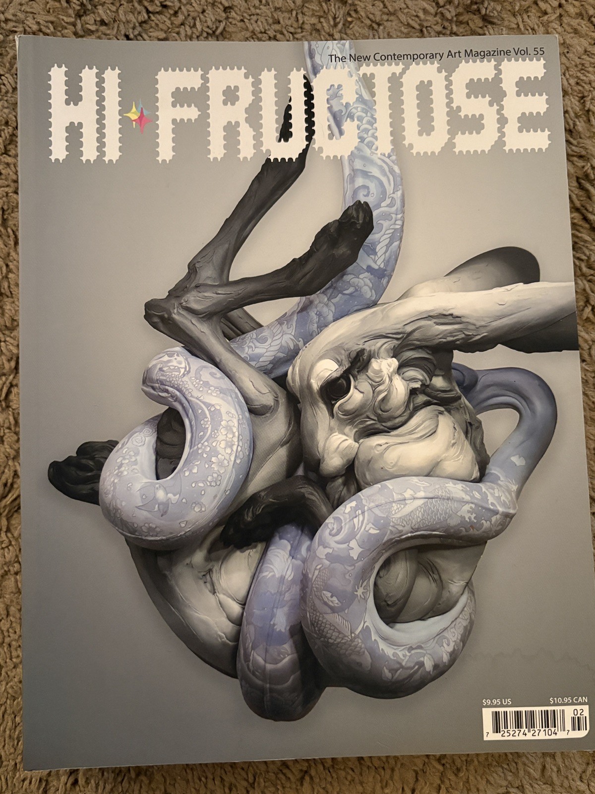 Hi Fructose Magazine Lot of 6 Issues 2009-2025 Volumes 11 55 56 57 74 76