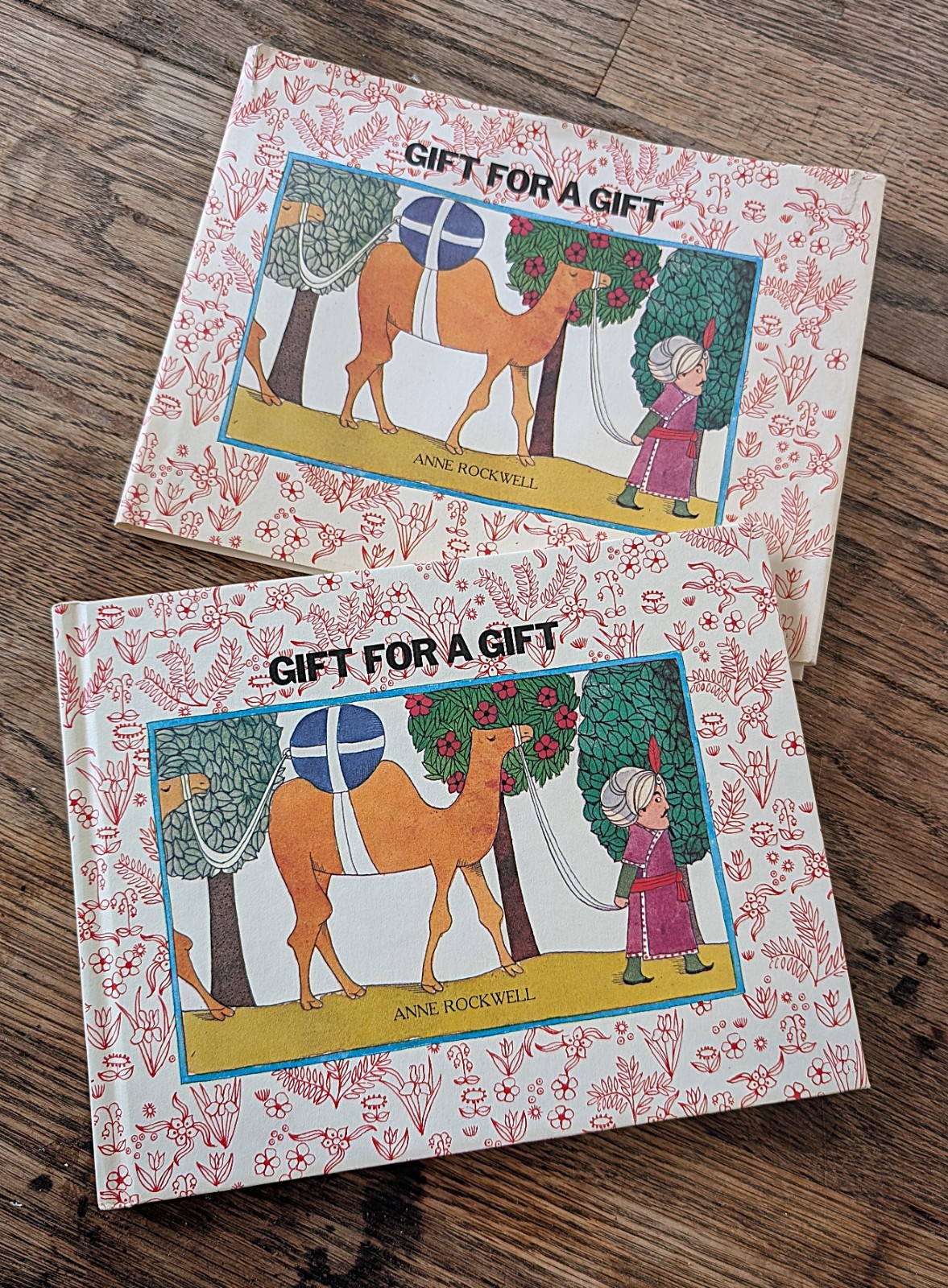 VTG 1974 GIFT FOR A GIFT Anne Rockwell Hardcover w/DJ