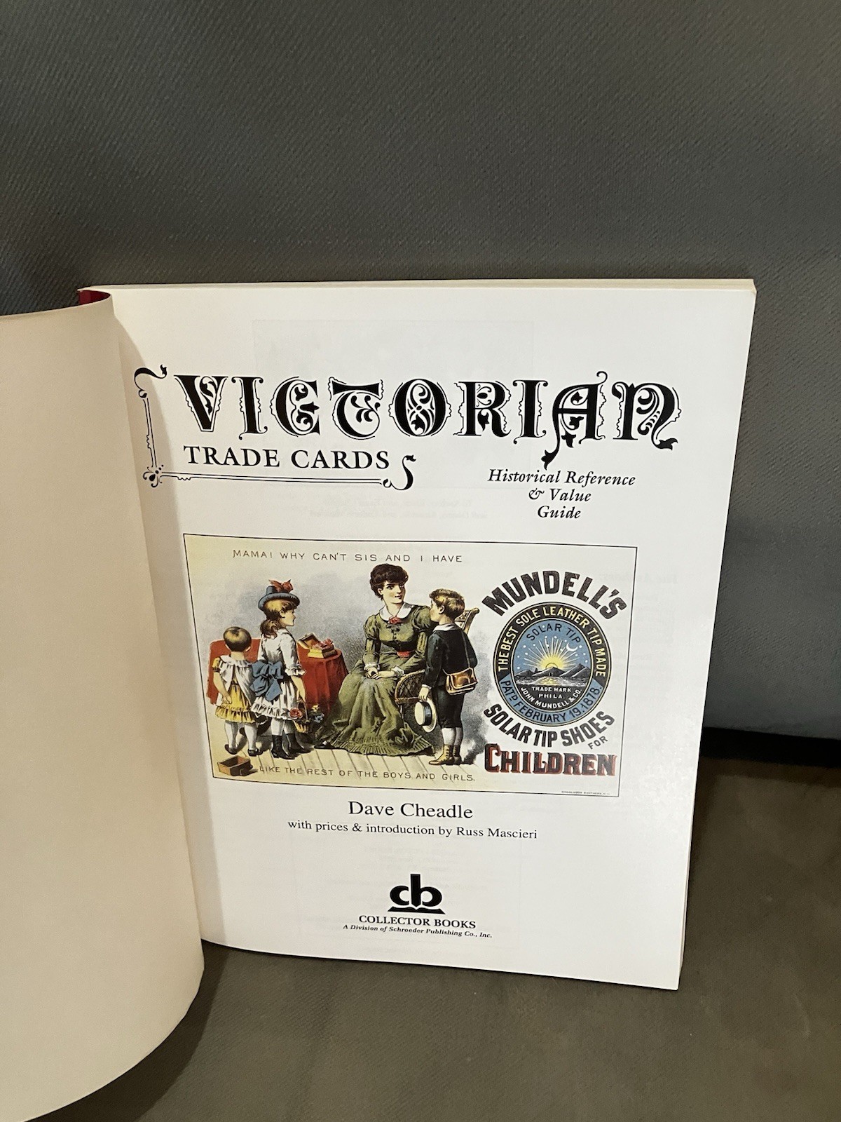 VICTORIAN TRADE CARDS ~ 1996 Book Guide ~ 223-pages Detailed Photos History