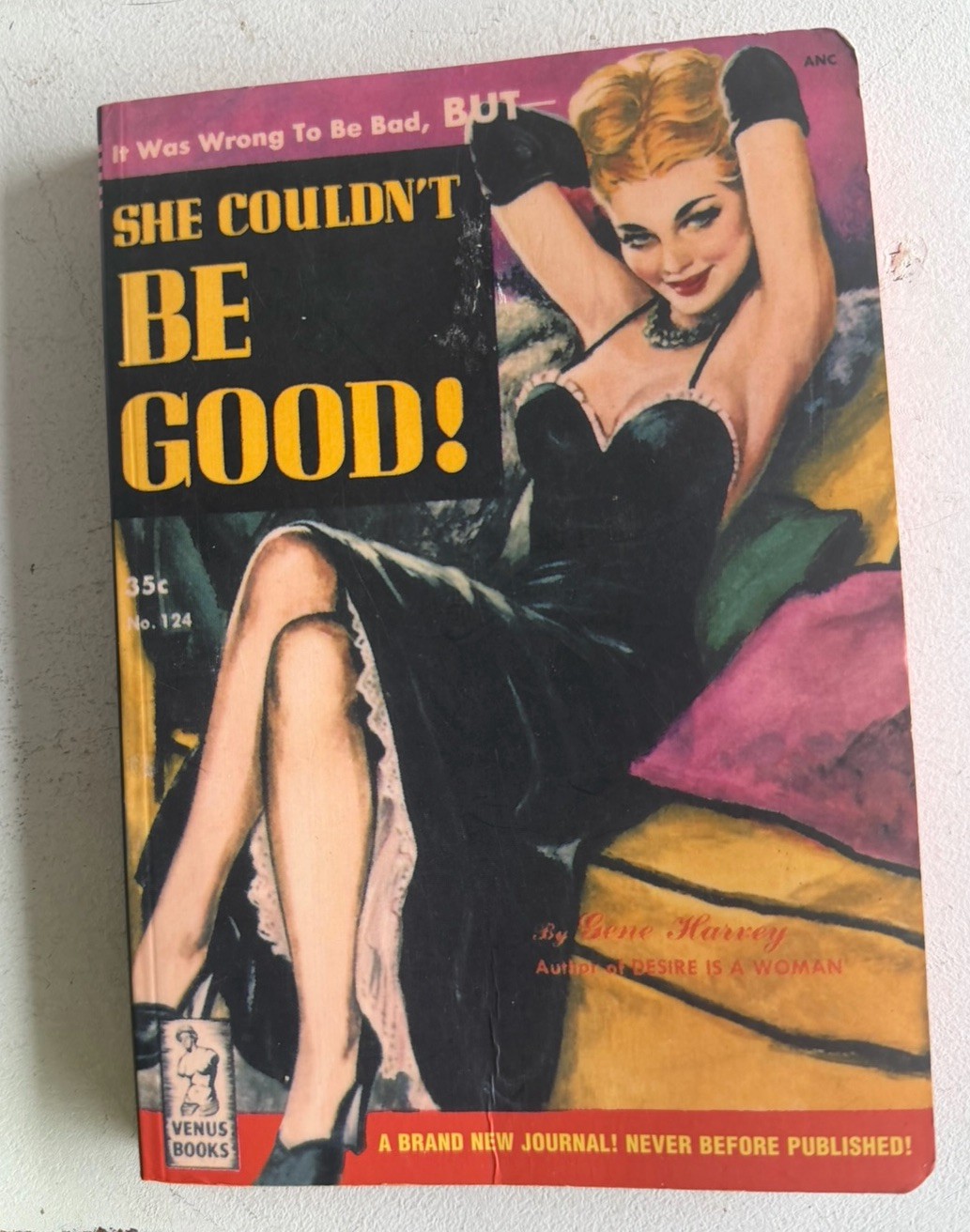 She Couldn’t Be Good Pulp Journal by Peter Pauper Press