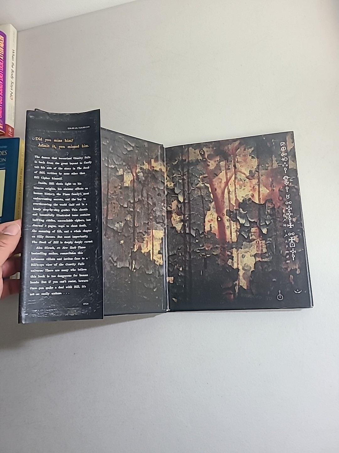 The Book of Bill Alex Hirsch Gravity Falls B&N Exclusive Edition Hardcover