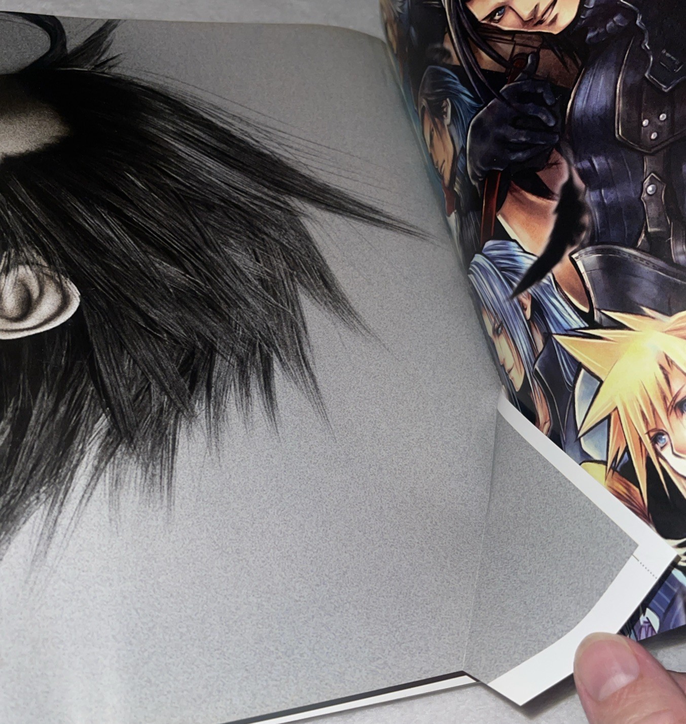 Crisis Core Final Fantasy VII BradyGames Strategy Guide COMPLETE w/ Error Poster
