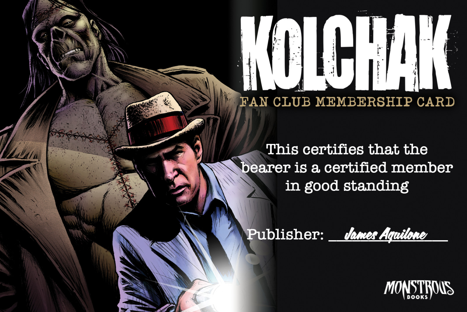 Kolchak Eras Paperback | SIGNED Kolchak: The Night Stalker Anthology