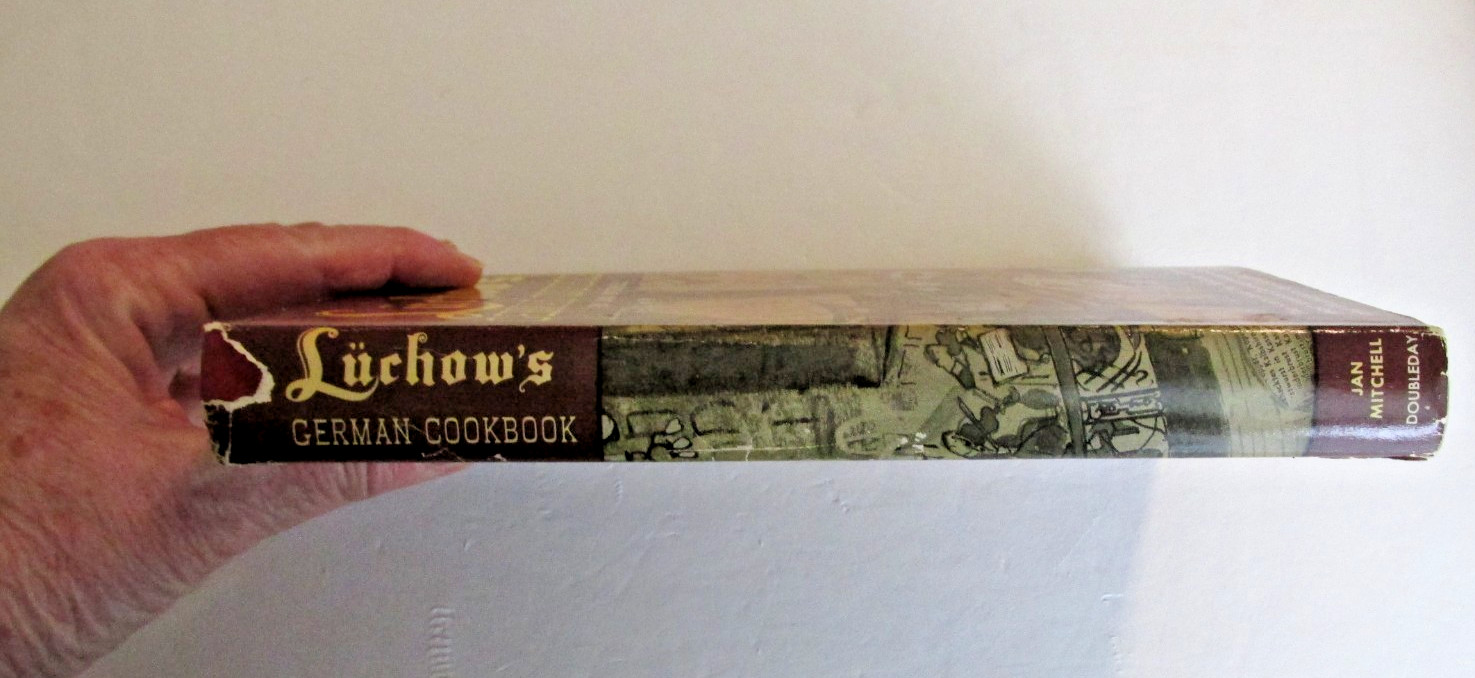Luchow’s German Cookbook Jan Mitchell 1952 Illustrated Bemelmans BCE