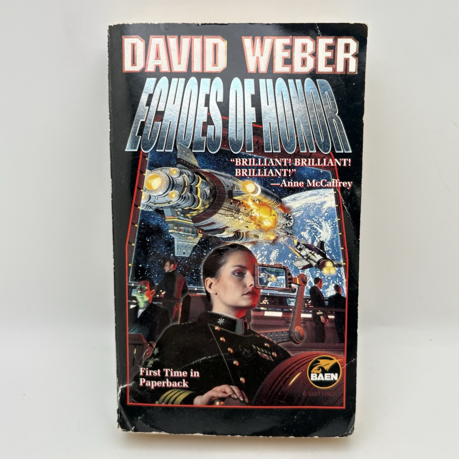 David Weber Honor Harrington 7-PB Lot Baen 1993–2007 Sci-Fi Acceptable