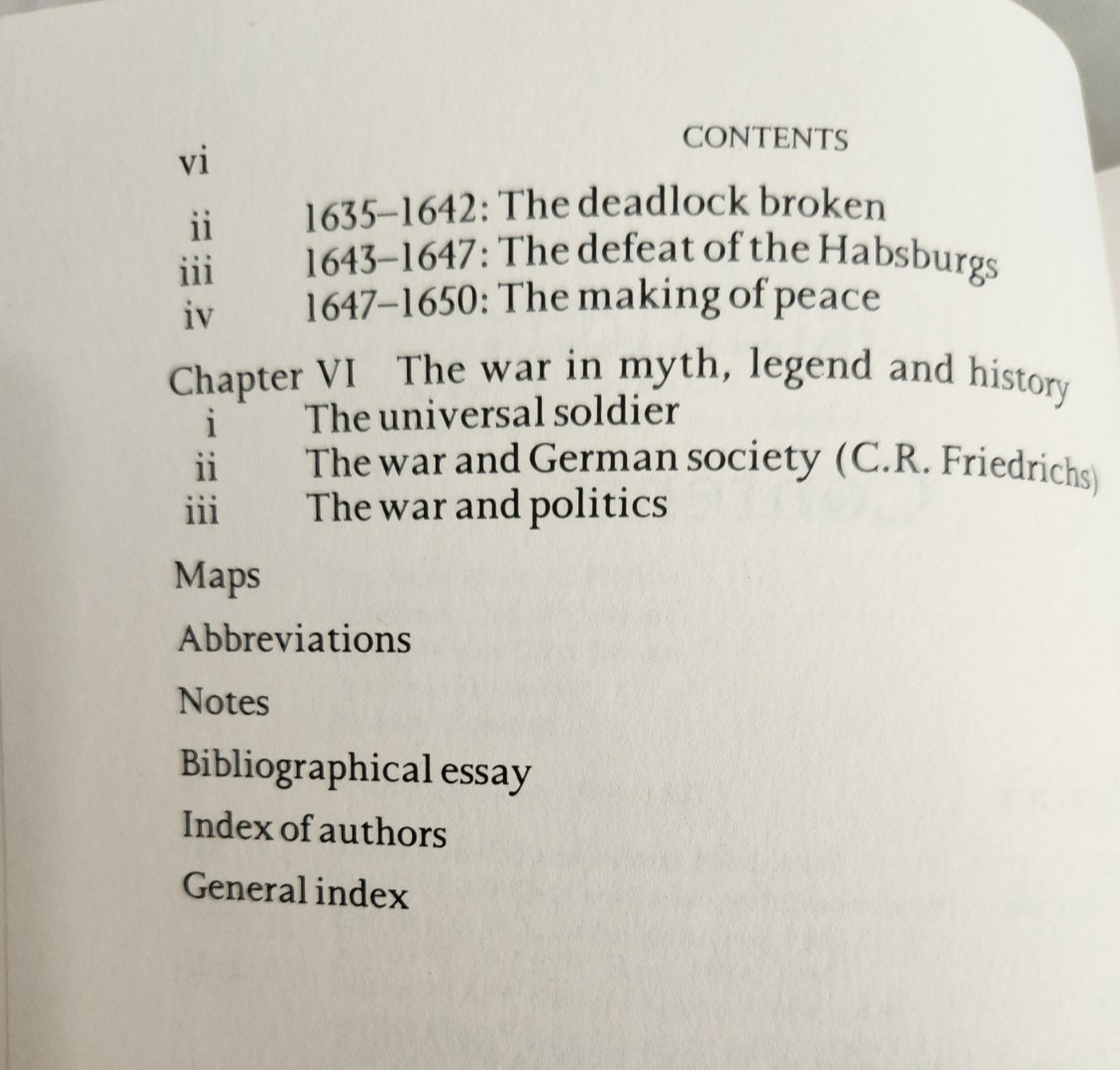 The Thirty Years’ War Edited by Parker, Geoffrey Illustrated, Maps