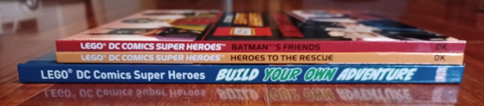 LEGO “DC Superheroes” Build Your Own Adventure, DC Super Heroes Books 3 Pc Set