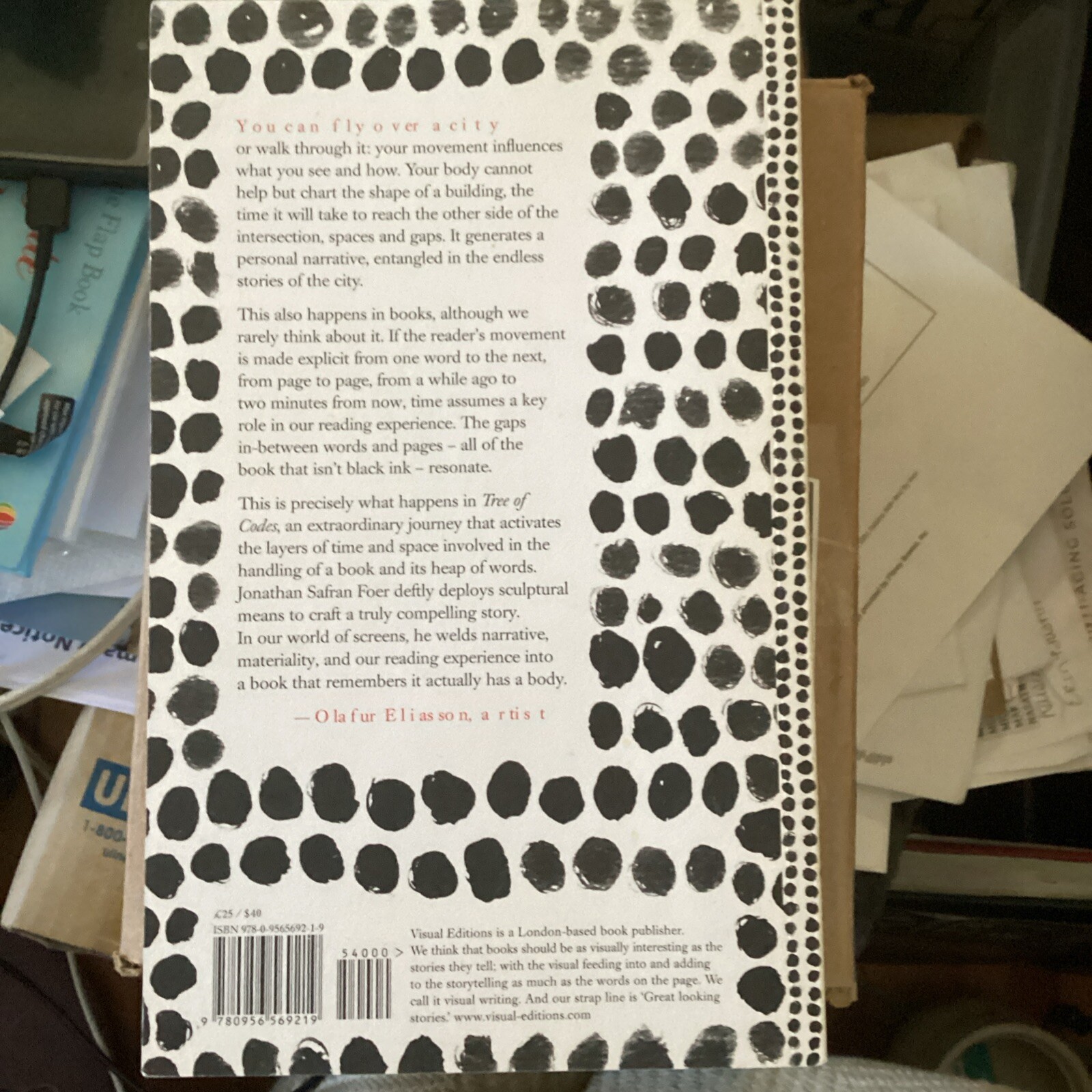Tree of Codes by Jonathan Safran Foer -Trade Paperback, 2010