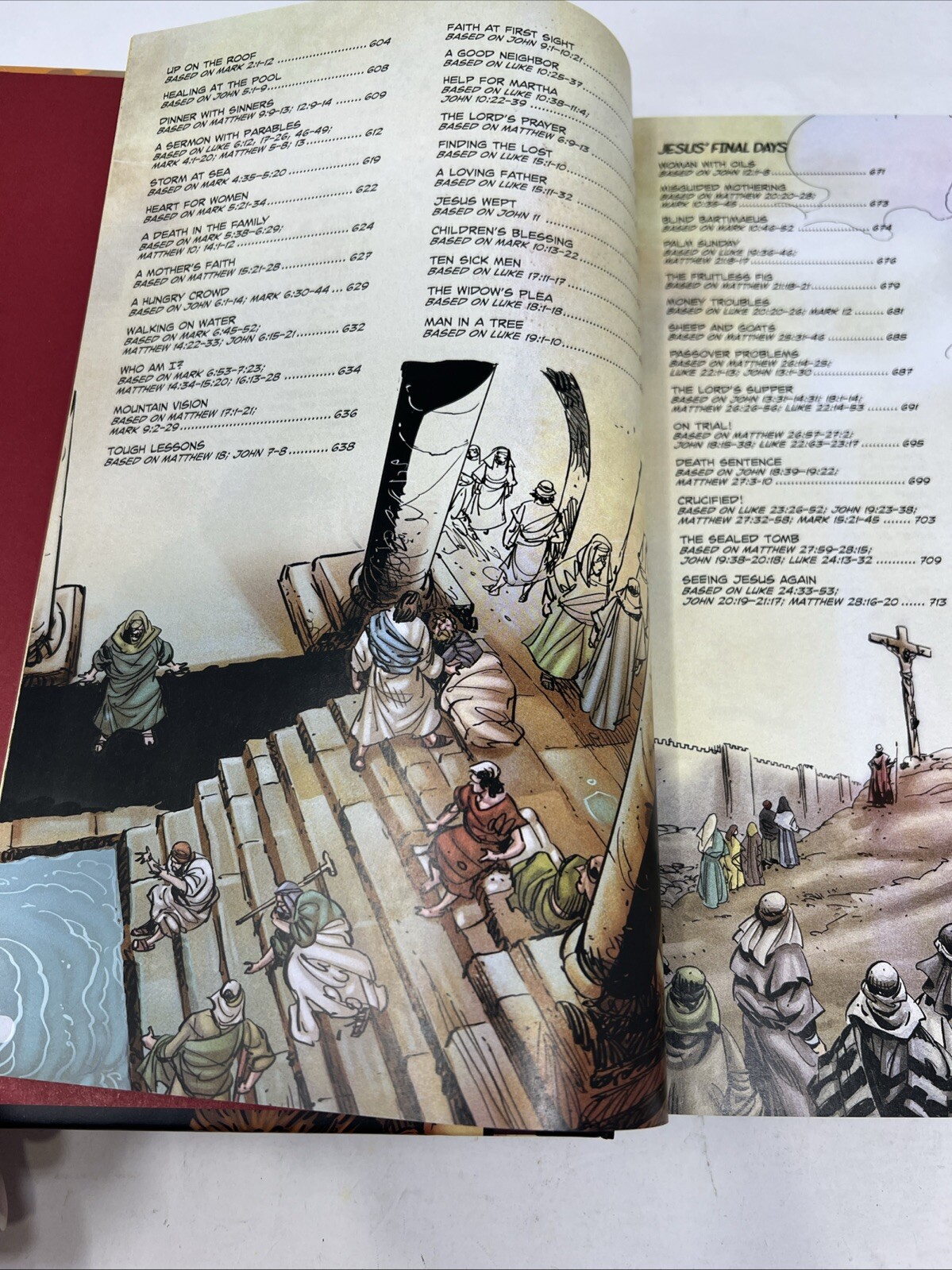 The Action Bible: God’s Redemptive Story Illus: Sergio Cariello New Hardcover