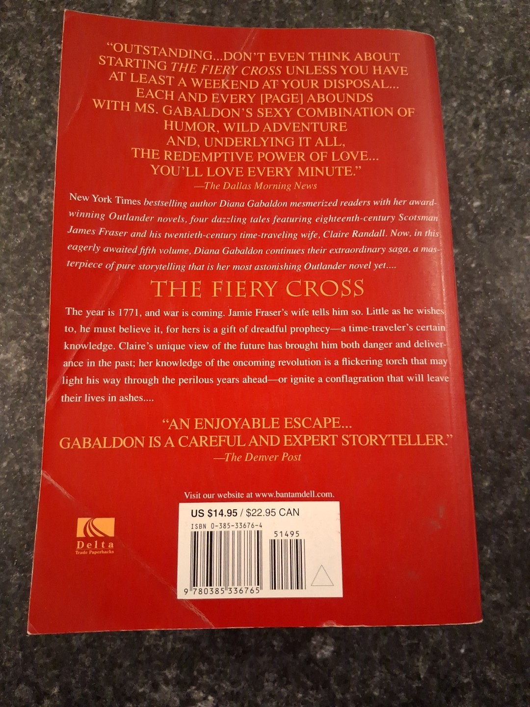 Outlander ser: Voyager, Fiery Cross, Drums of Autumn By Diana Gabaldon