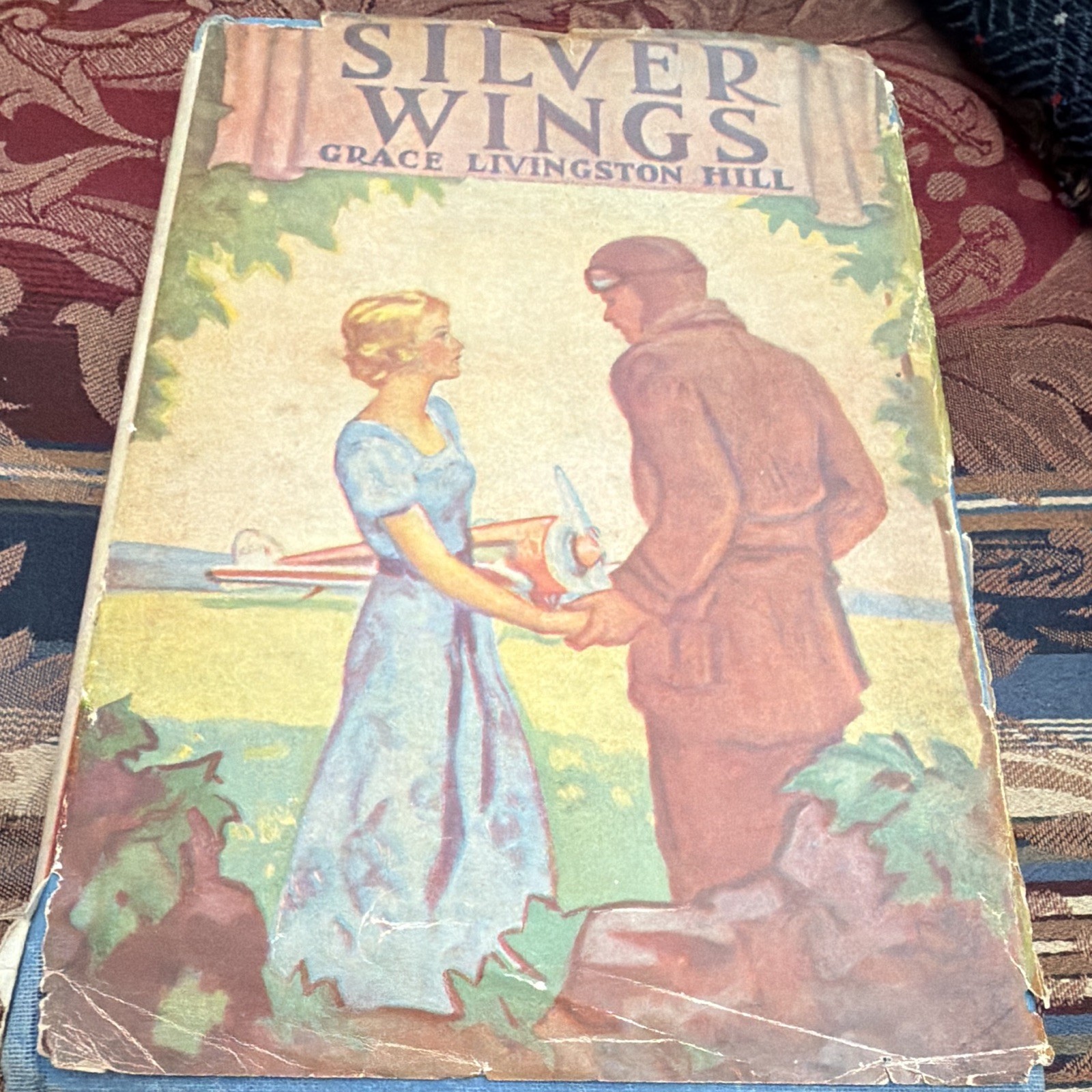 Silver Wings – Grace Livingston Hill Hardcover w/ Dust Jacket, Unabridged