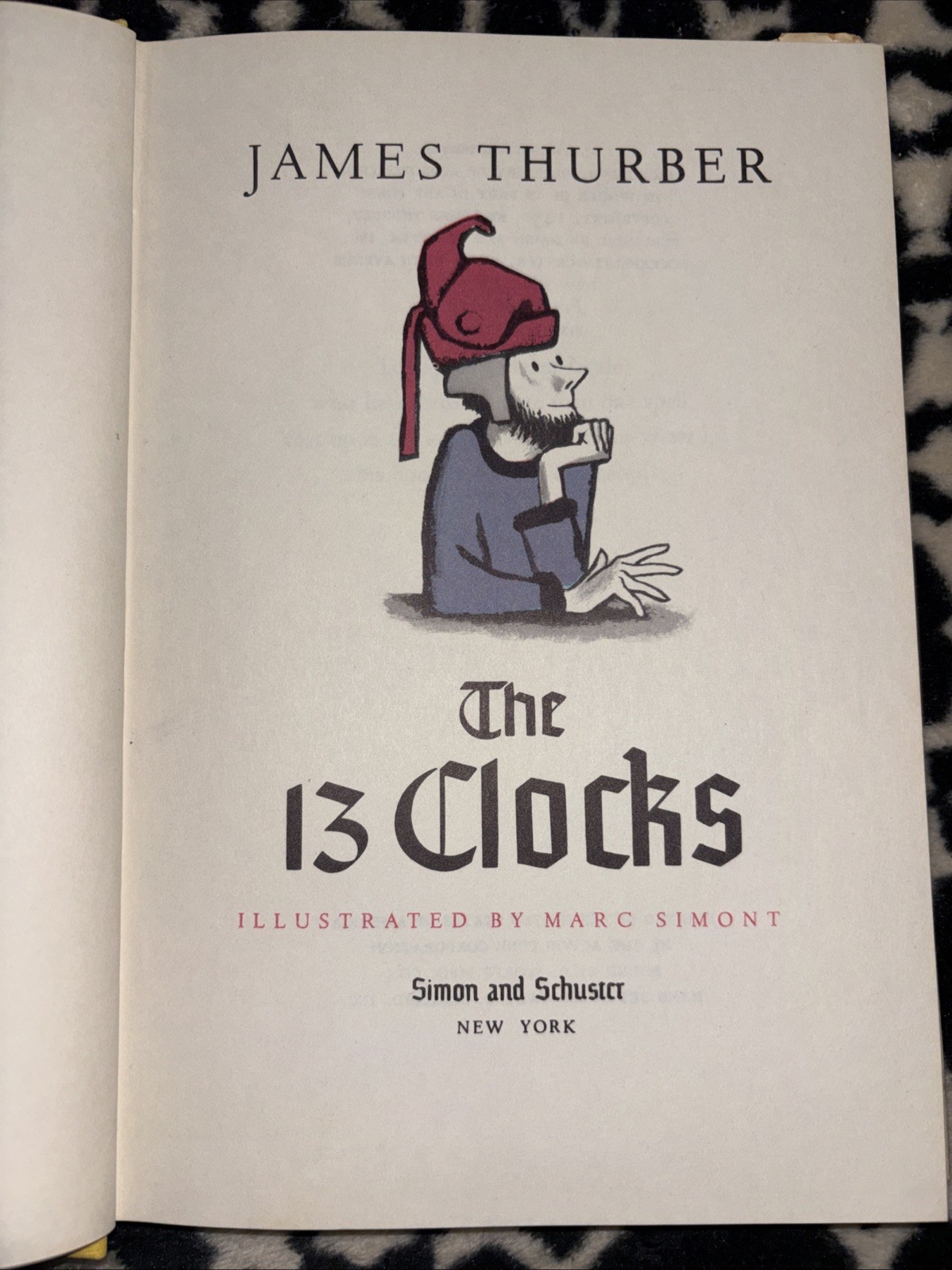The 13 Clocks by James Thurber 1950 HCDJ Very good 4th Edition 6th Printing