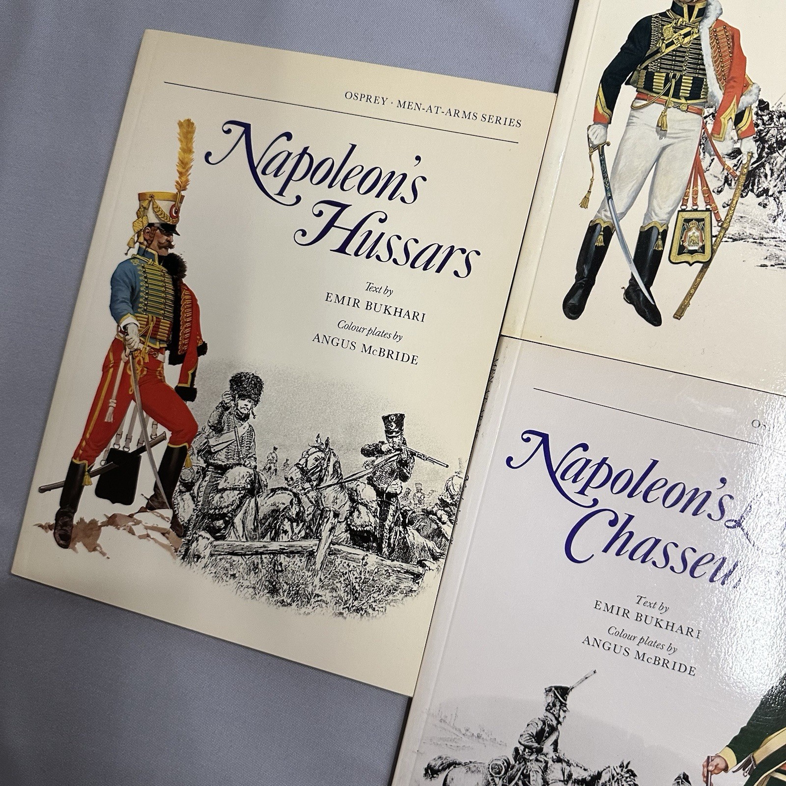 Osprey Men-At-Arms Lot 5 Napoleon Cavalry Bengal Bukhari McBride 1978