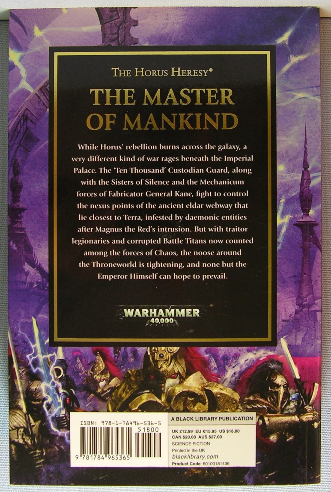 Dembski-Bowden, – AaronThe Master of Mankind [Warhammer 40k: The Horus Heresy]