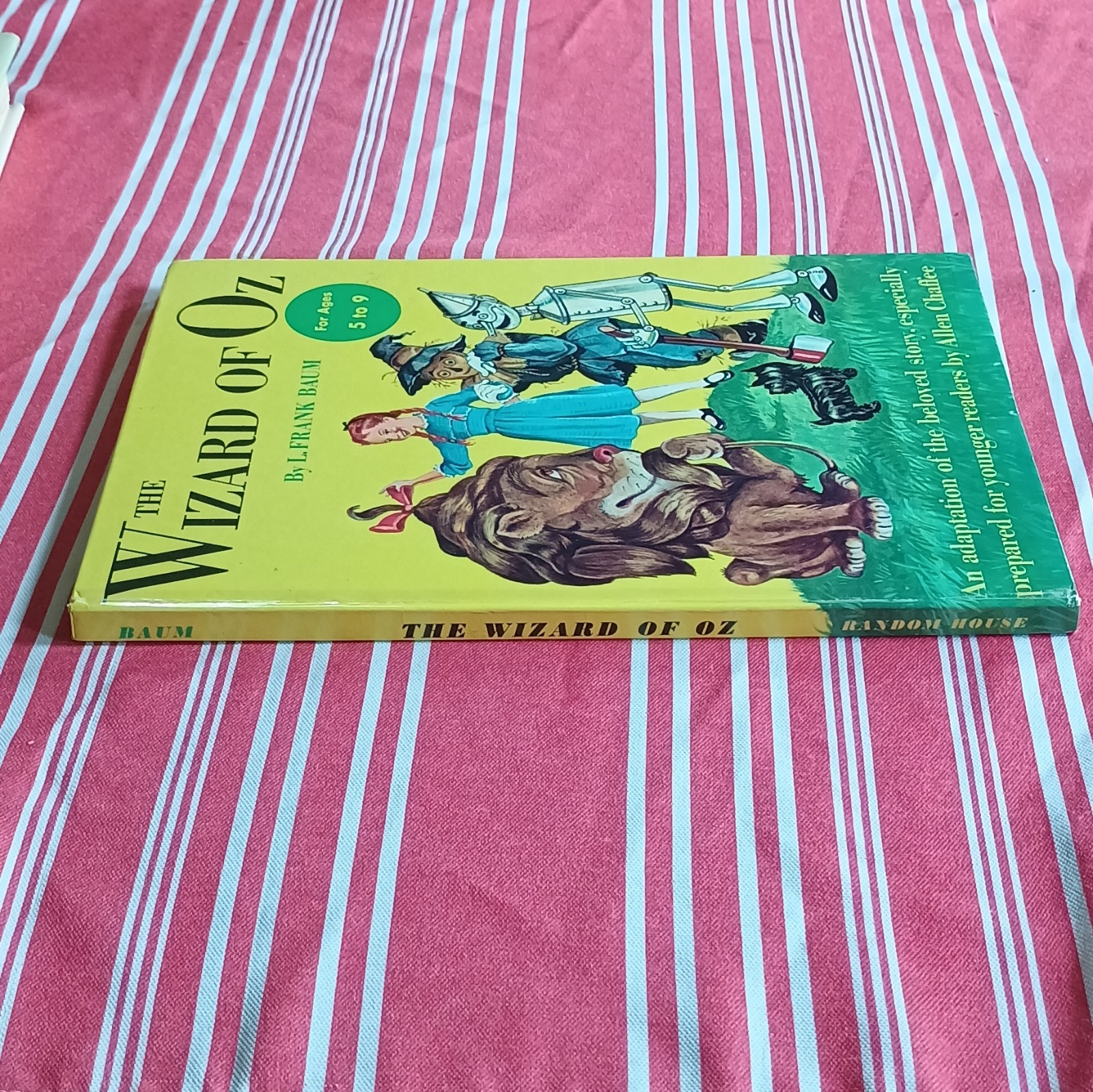 L. Frank Baum The Wizard of Oz Adapted Allen Chaffee HC 1950 I’m Illustrated