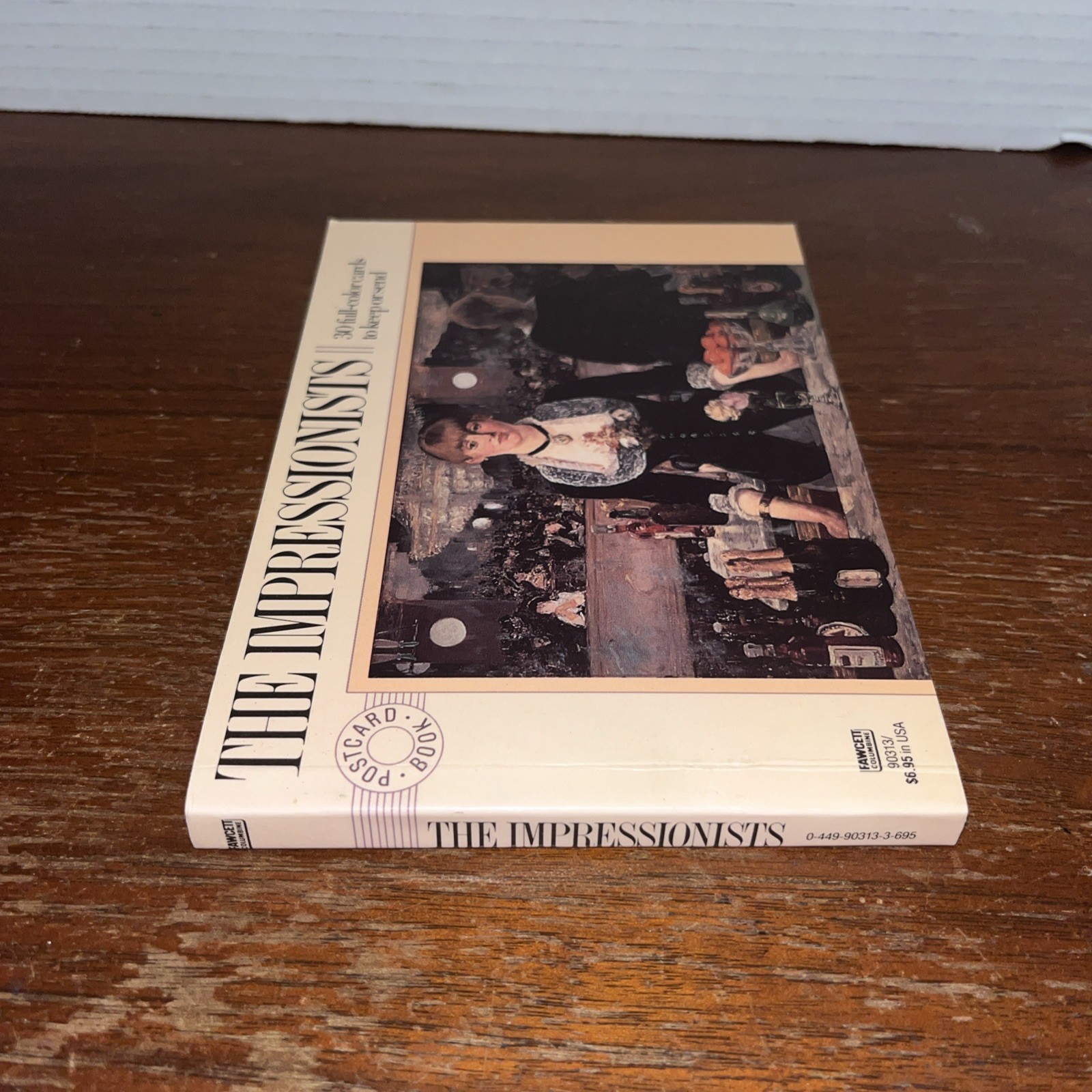 POSTCARD BOOKS: THE IMPRESSIONISTS By Pavilion Books 1988 – Good Shape