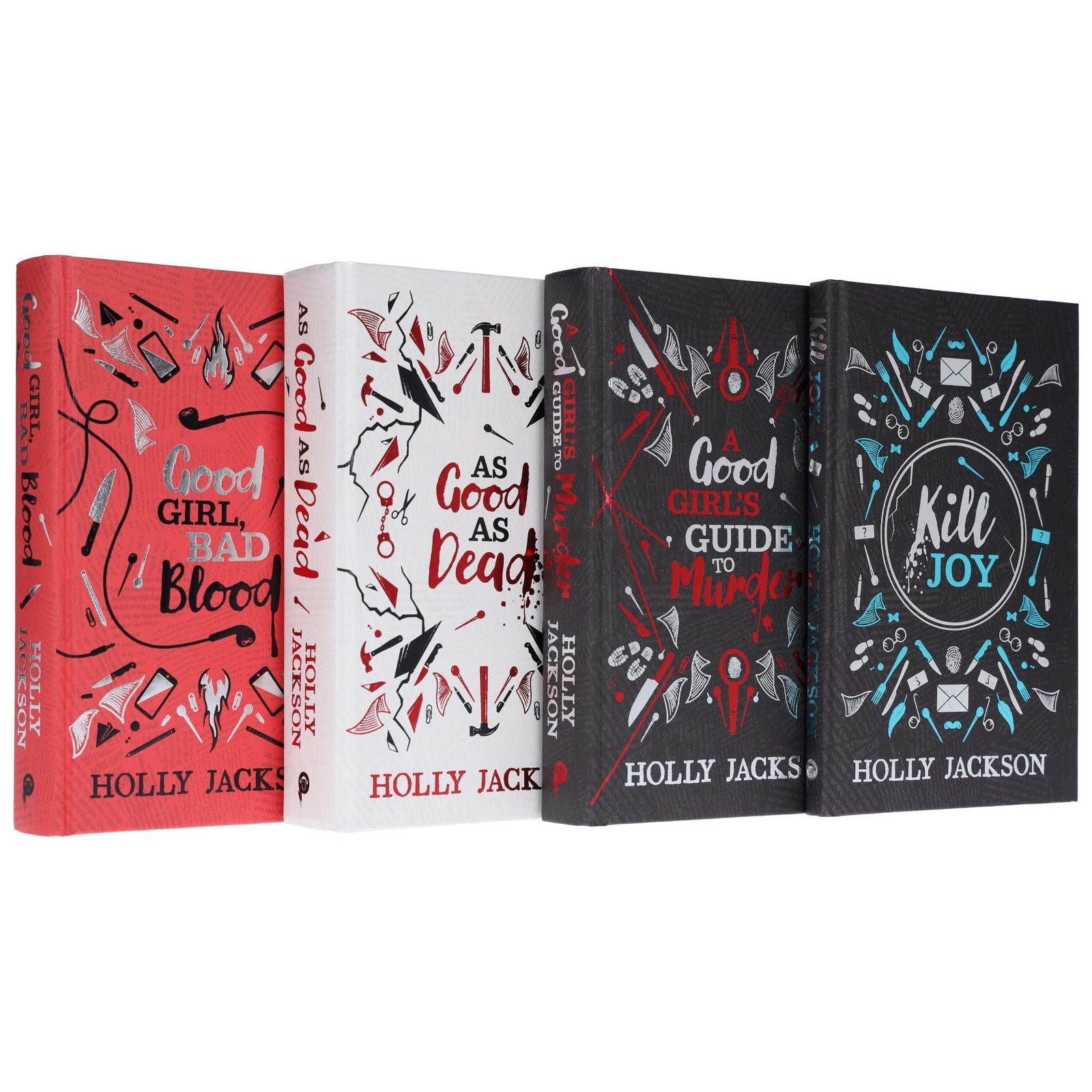 A Good Girl’s Guide to Murder By Holly Jackson: 4 Books Set – Ages 14+- Hardback