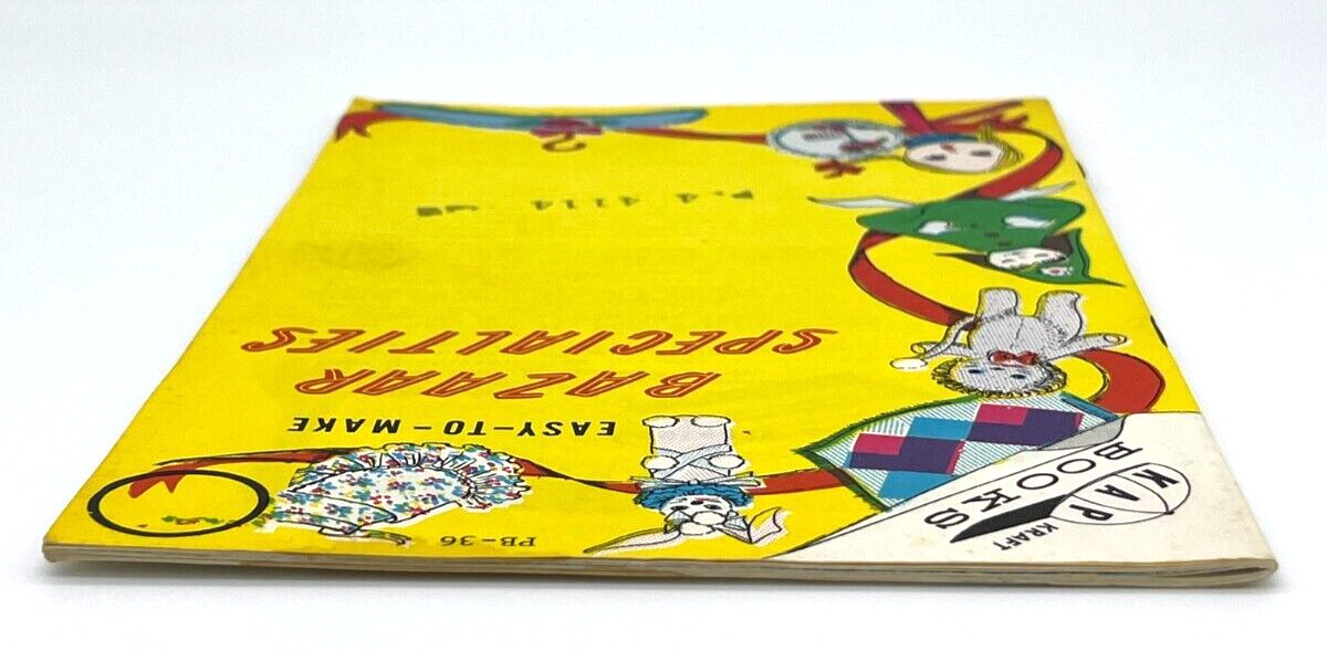 Bazaar Specialties Easy to Make Crafts by KAP Vintage 1974- 31 pages See Video