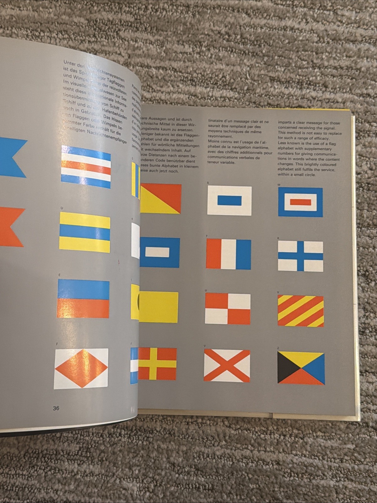 Signet Signal Symbol Walter Diethelm HC International Signs and Designs 1972