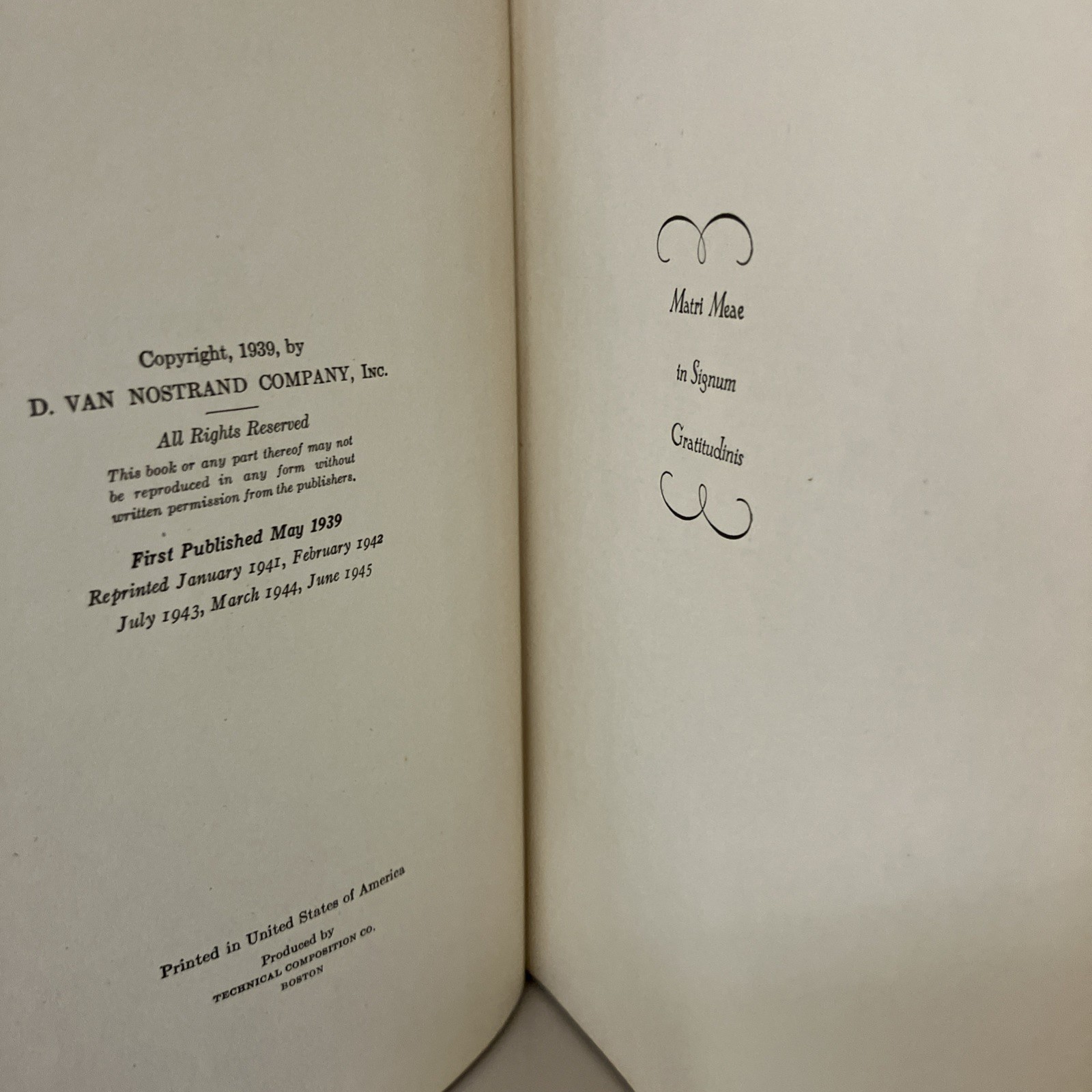 Vintage 1945 Mathematics of Statistics Part 1 John Kenney Nostrand Hardcover