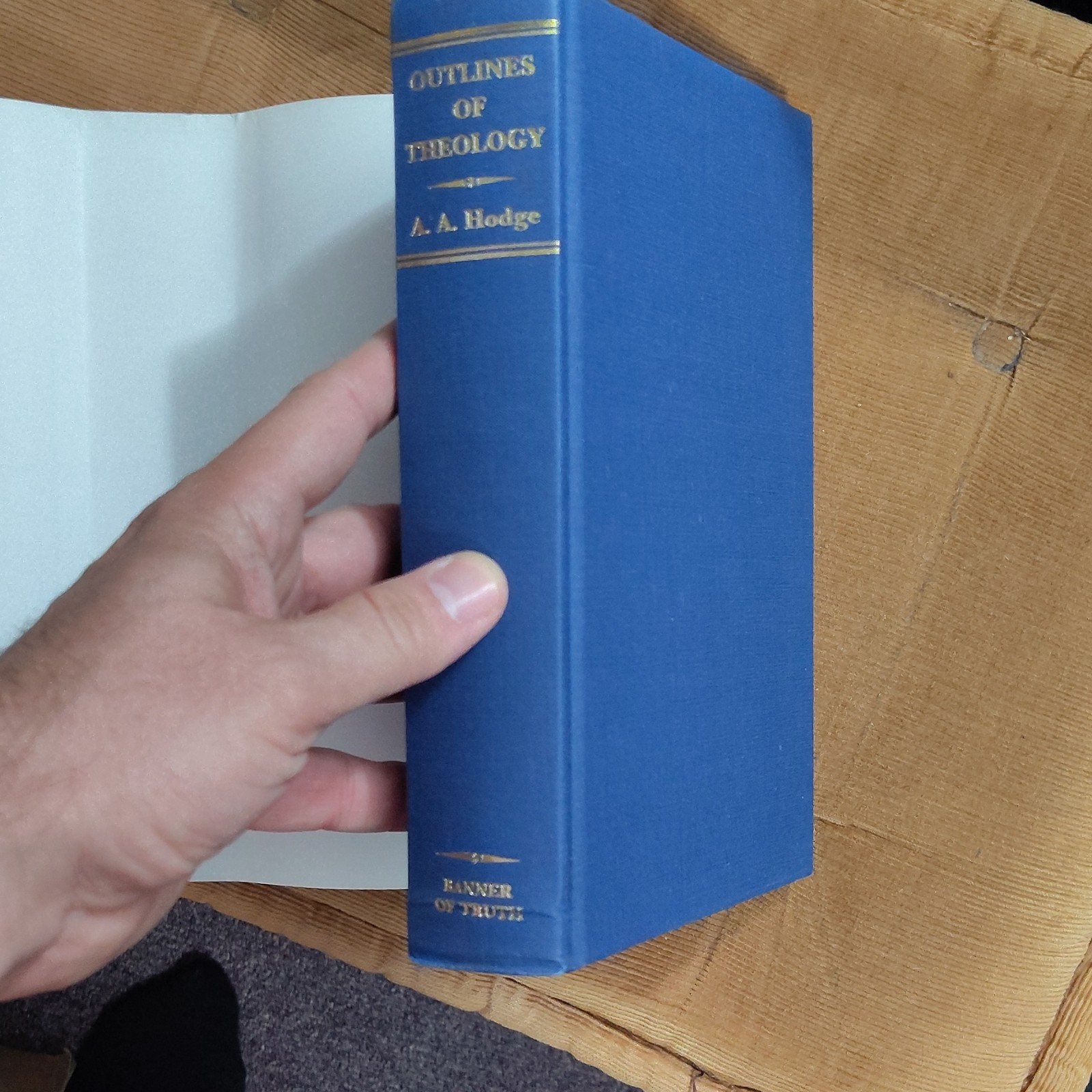 A. A. Hodge Outlines of Theology HC Dust Jacket Banner of Truth Evangelical