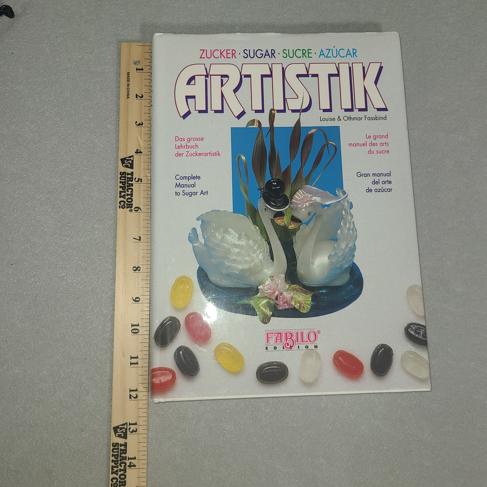 Sugar Artistik Fabilo Edition by Louise & Othmar Fassbind 4 Languages