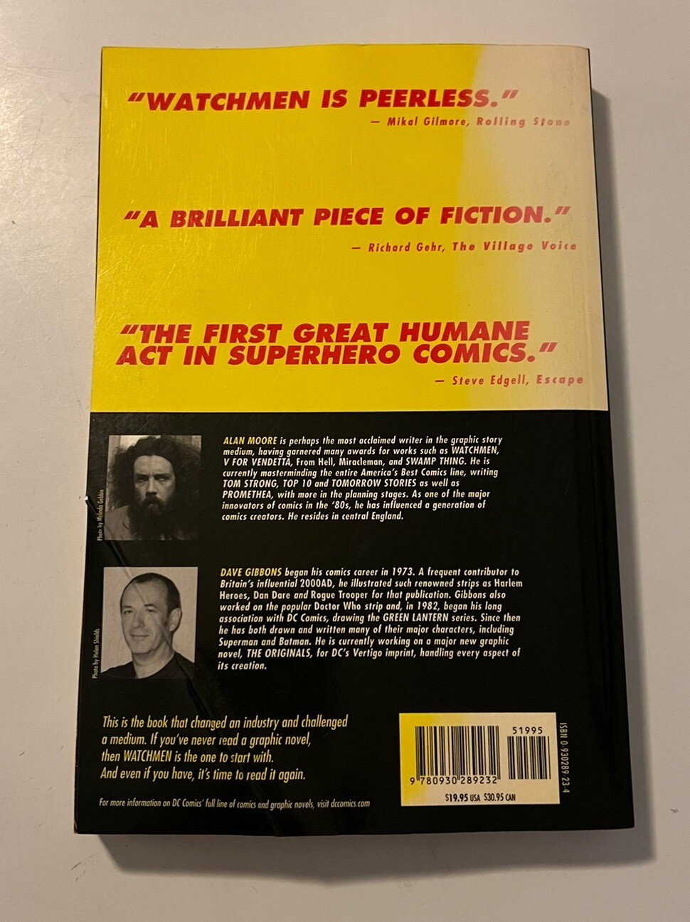 Watchmen: Alan Moore and Dave Gibbons (DC Comics, 1987)