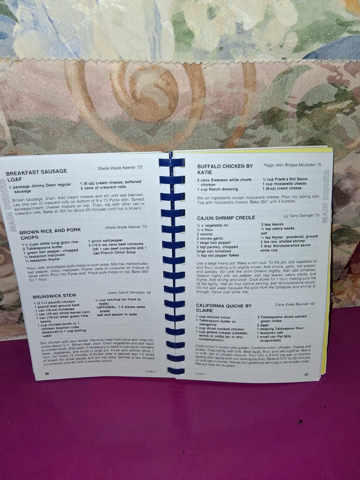 Tift College Recipes Traveling Tift Cutie Pies Spiral Bound Morris Press Cookbo…
