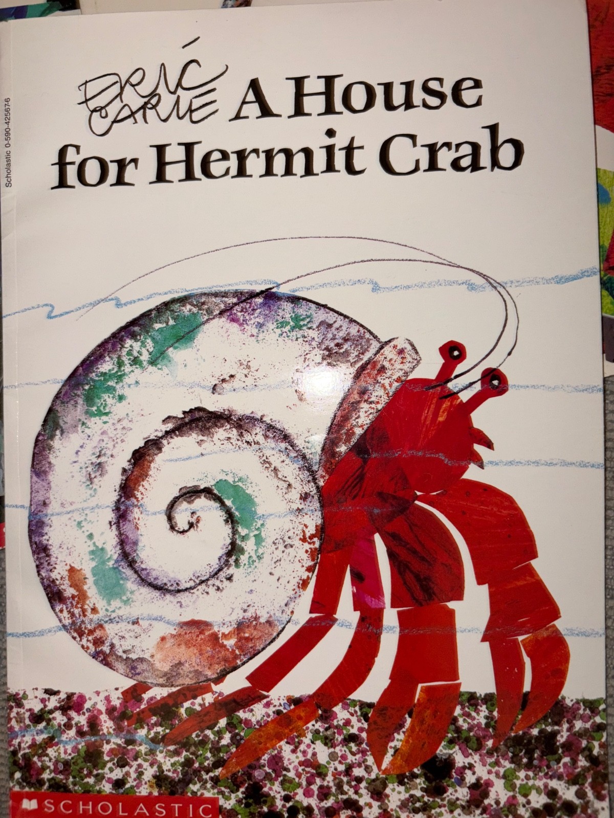set of 5 Eric Carle books