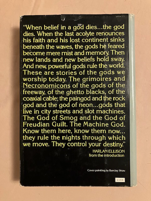 Deathbird Stories by Harlan Ellison (1983, Hardcover BCE) tear at flap on DJ