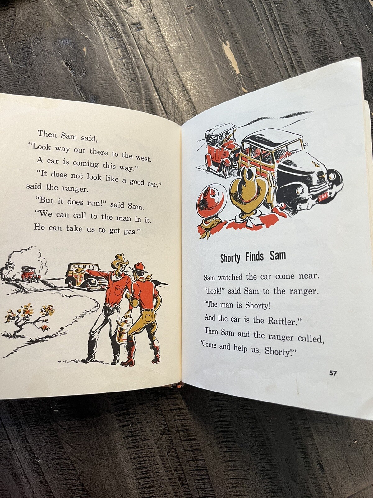 Cowboy Sam and Shorty by by Edna Walker Chandler, Benefic Press ExLib Hard Cover