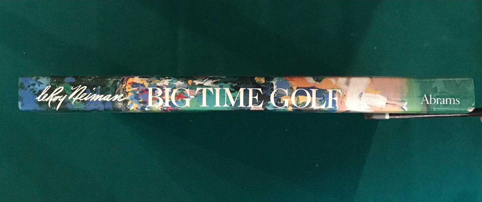 Big-Time Golf, Signed by Leroy Neiman