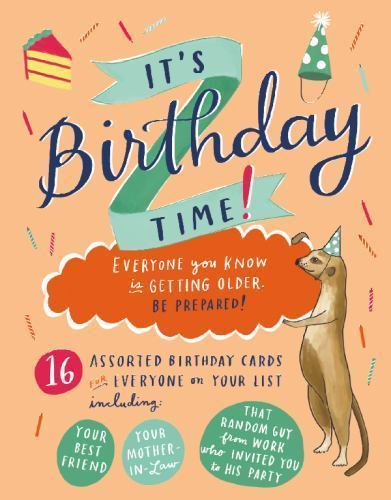 It’s Birthday Time Greeting Assortment Boxed Notecards by