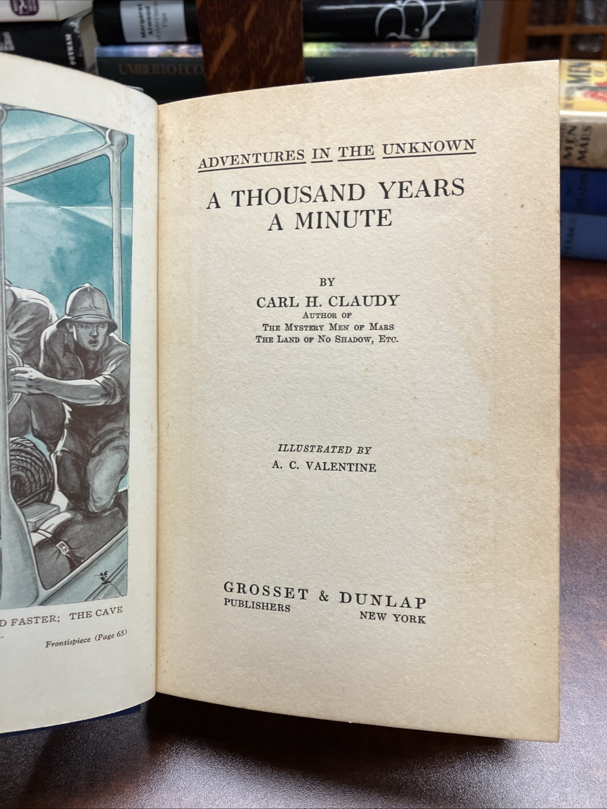 A THOUSAND YEARS A MINUTE, ADVENTURES IN THE UNKNOWN #2, DJ, CARL CLAUDY