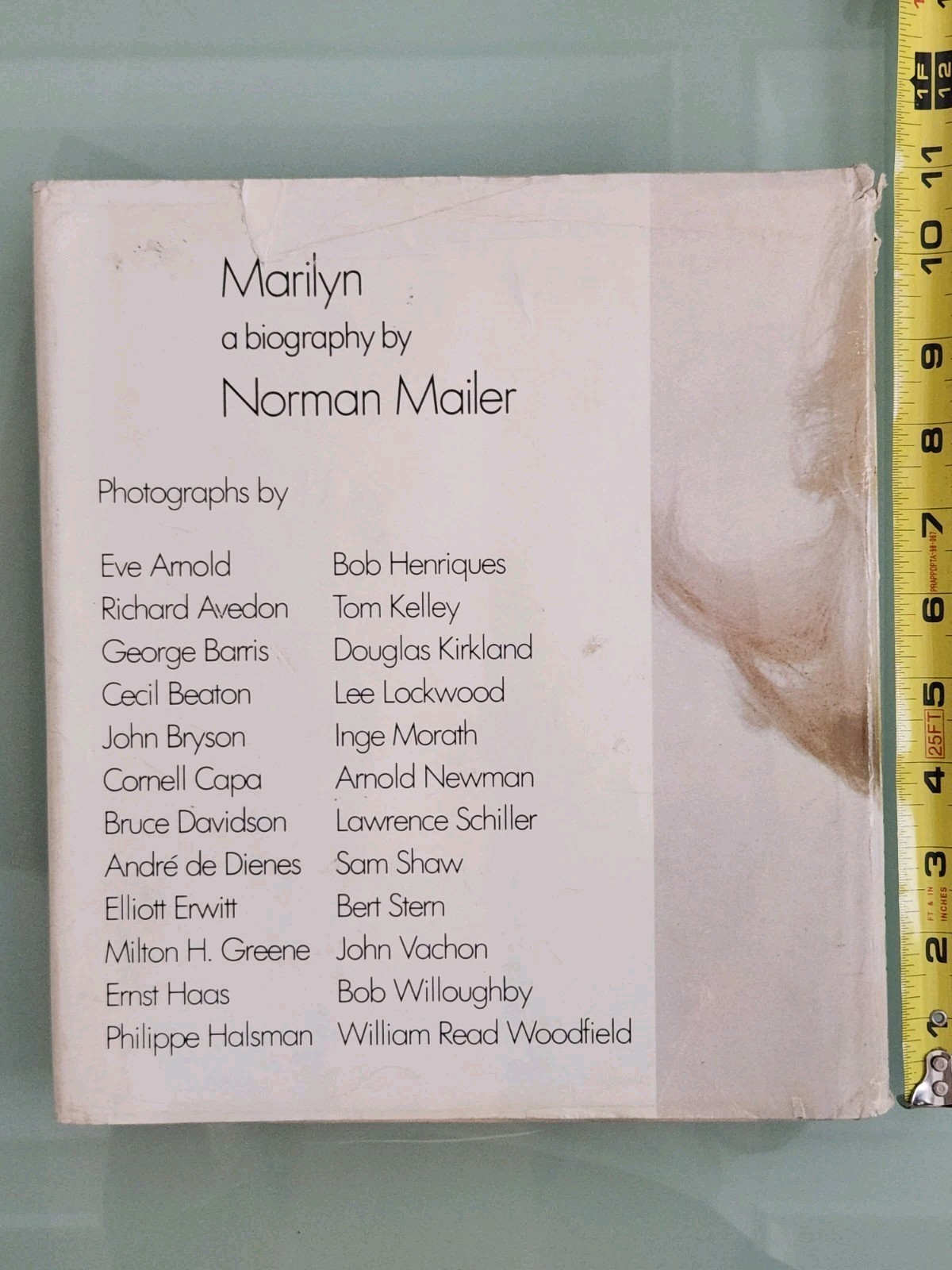 Marilyn Monroe: A Biography Norman Mailer 1973 Hardcover Book First Printing