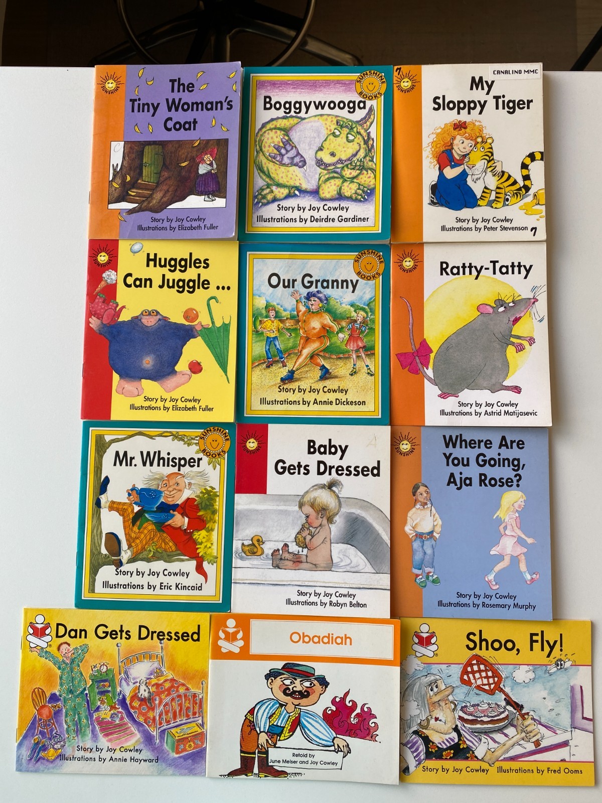 JOY COWLEY LOT 36~Story Box~Sunshine~COOKING POT~MONKEY BRIDGE~UNCLE BUNCLE~SHOO