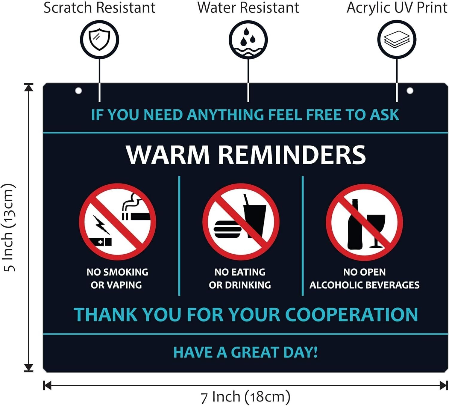 Water-Resistant Rideshare Headrest Signs – Enhance Tips & Maintain Cleanliness