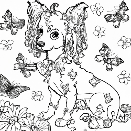 Chinese Crested The Coloring Book so Cute 100 pages Fun For all Ages No 4 of 20
