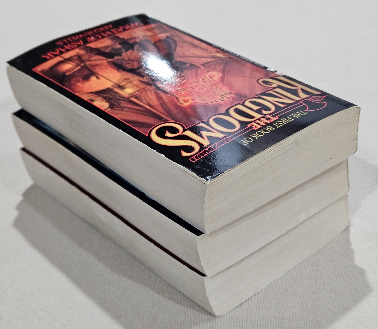 The Kingdoms Trilogy Set Book 1-3 Paperback Angus Wells Fantasy First Edition