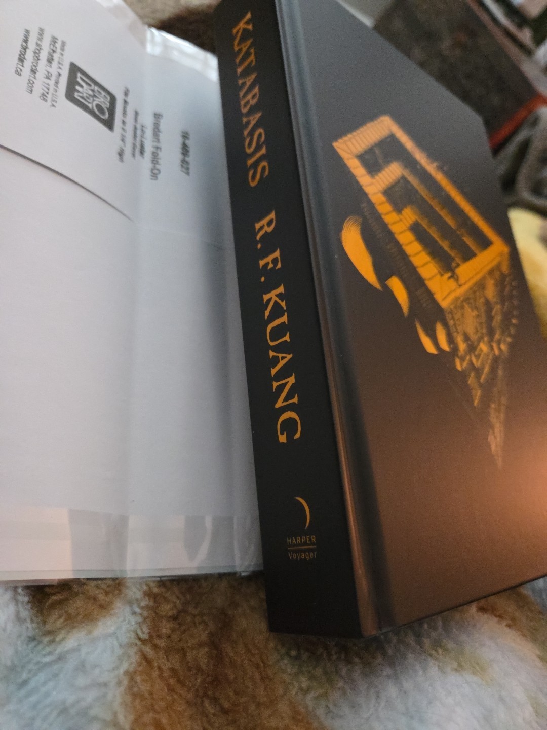 R. F. Kuang~Katabasis~1st Edition 1st Print~Signed~gorgeous Sprayed Edges