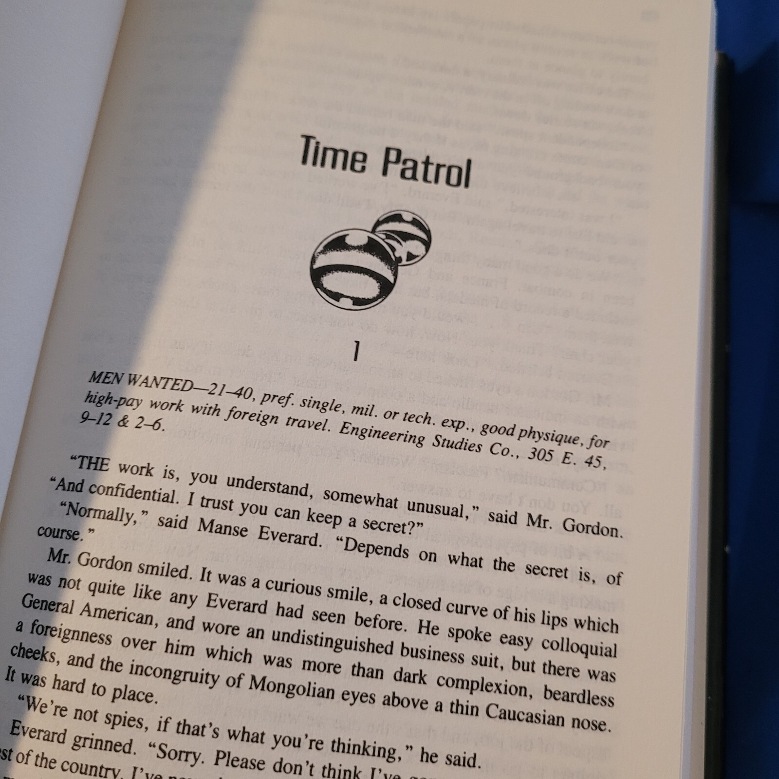 Poul Anderson – THE TIME PATROL Hardcover