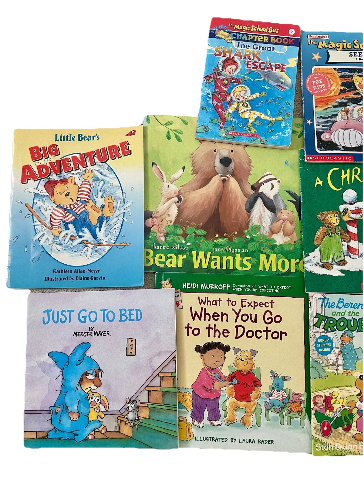 HUGE CHILDRENS BOOK LOT Miscellaneous Classic Vintage Great Condition Easy Read