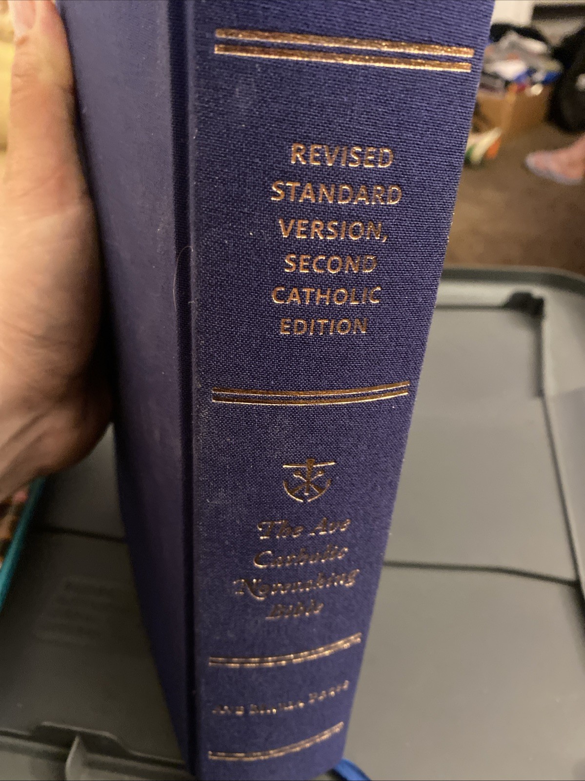 Catholic Note Taking Bible Ave Maria Press Hardcover Some Notes See Pictures