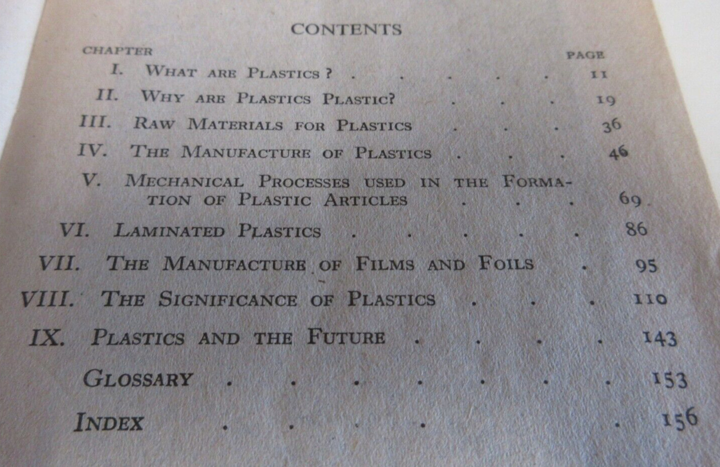 Plastics – by Yarsley and Couzens – Pelican Books – 159 Pages – Vintage – 1945