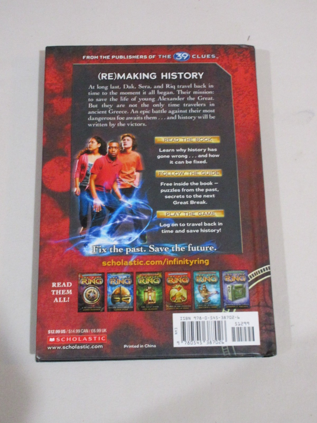 Iron Empire (Infinity Ring, Book 7) by James Dashner (2014, Box or Slipcased…