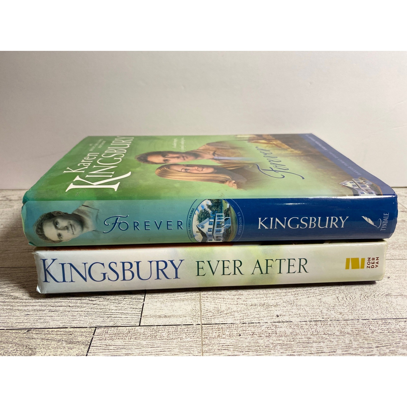 Karen Kingsbury Bundle HCDJ Ever After / Forever 2006 2007 Fiction Books Bundle