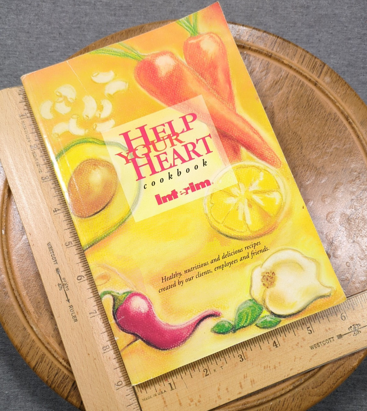 1997 Interim Health Help Your Heart Cookbook Very Good Condition 282 pages