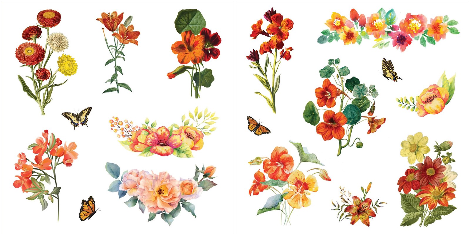 Bunches of Botanicals Sticker Book (Over 500 stickers!) – NEW