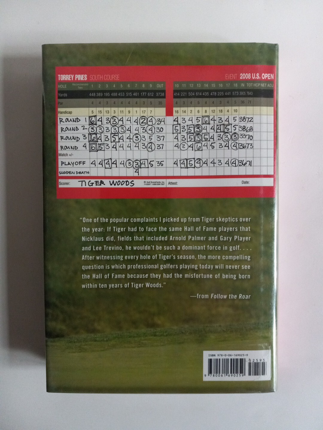 Follow the Roar By Tiger Woods, Bob Smiley First Edition Hardcover 2008